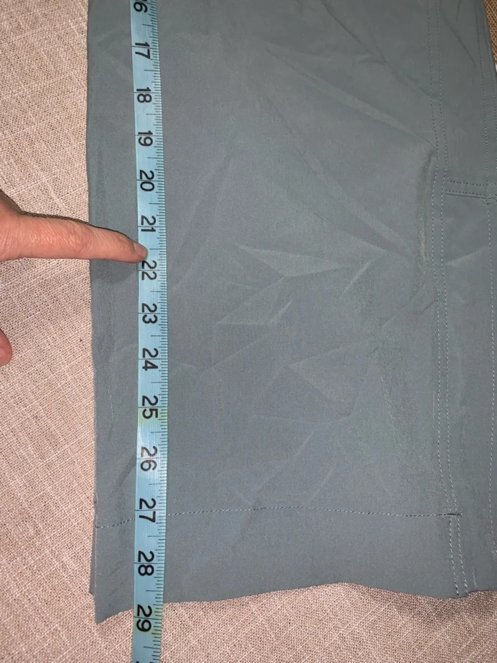 Apana Women's Slate Green Drawstring Joggers - Picture 7 of 7